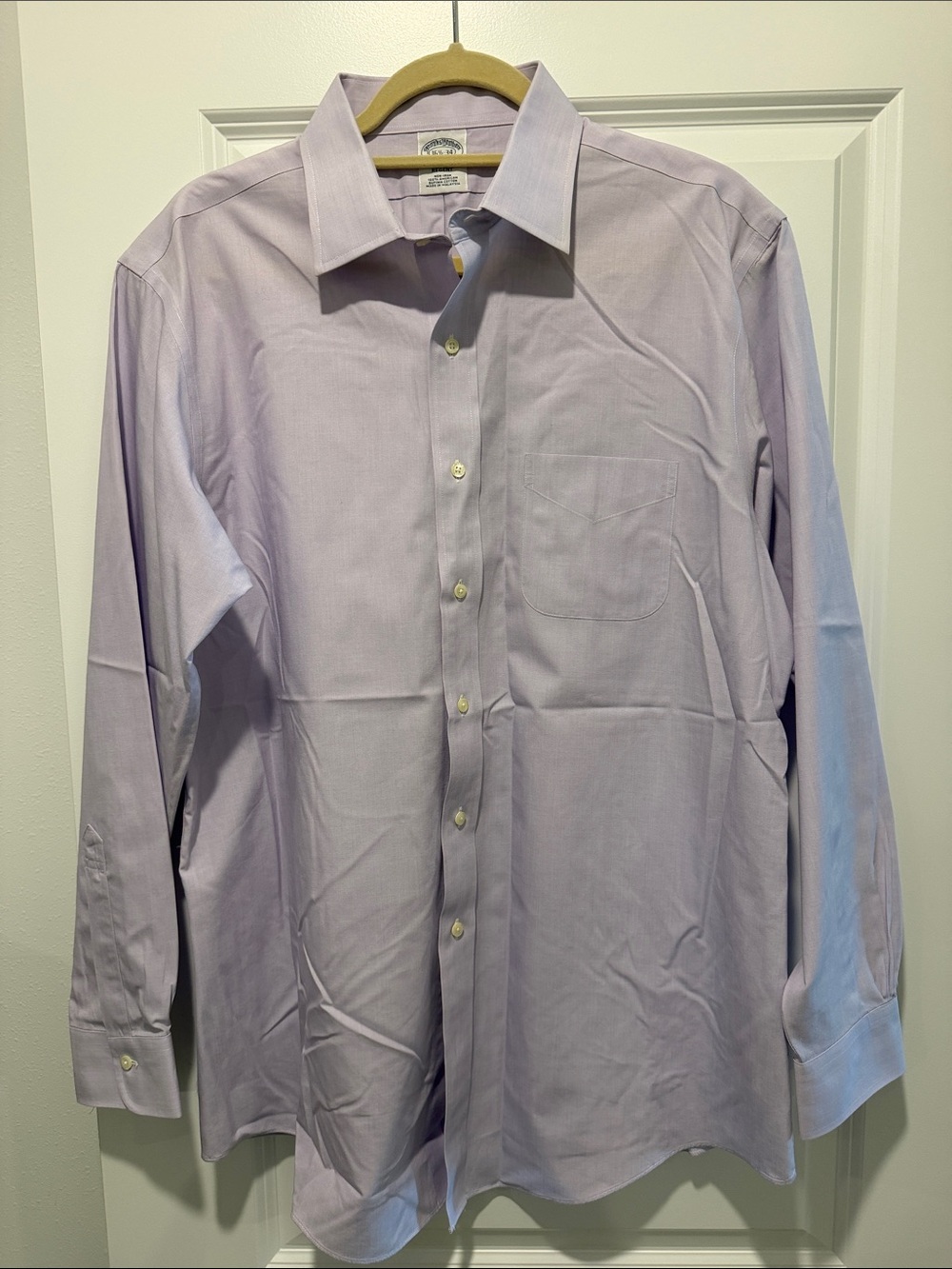 Brooks Brothers Light Lavender Dress Shirt